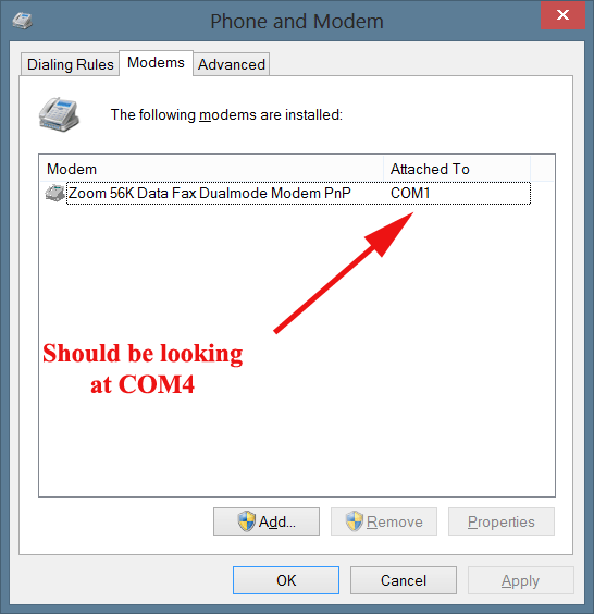 How Do I Change the Com Port Windows 8 is Using for My Modem ...