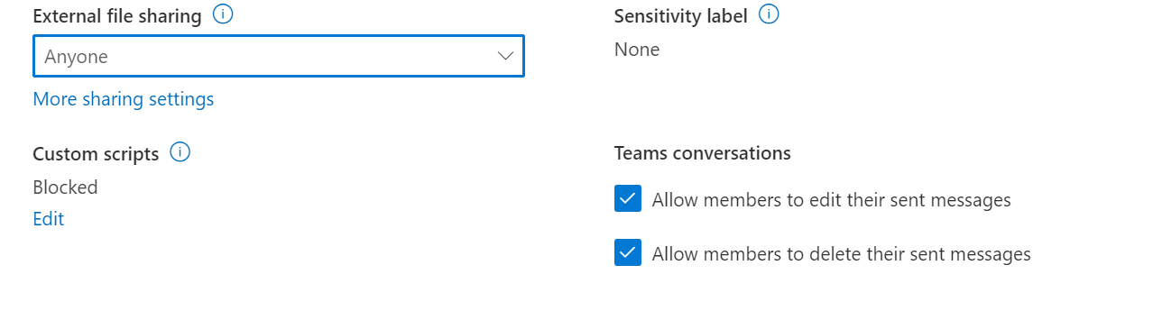 Sharing files with "Anyone" option not available - Microsoft Q&A