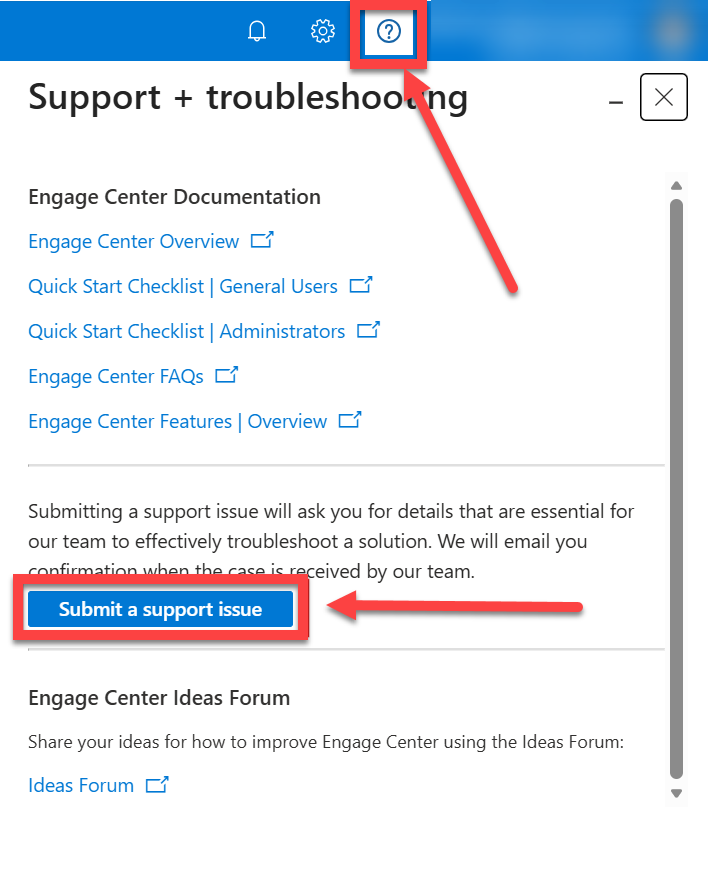 Button locations highlighted for the Help button menu.