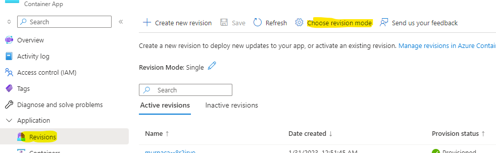 Azure Container App deletes all IP Restrictions on each new revision ...