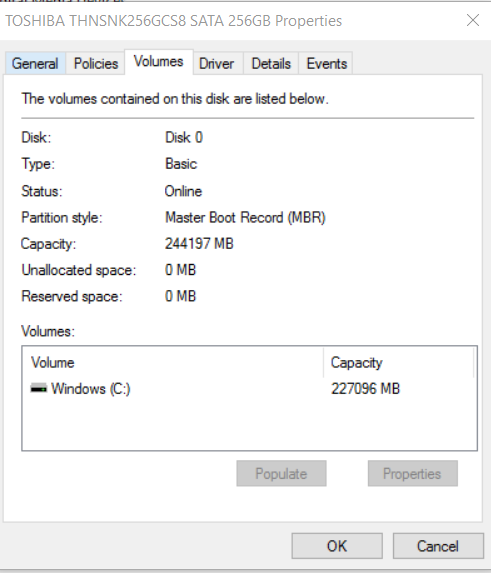 UEFI : The disk layout for UEFI firmware isn't supported. - Microsoft Q&A