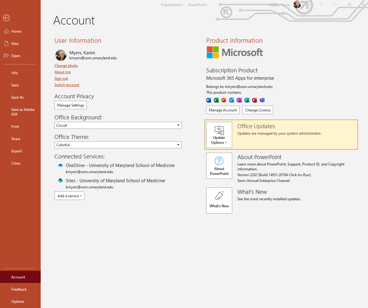Powerpoint Theme and layout issues - Microsoft Q&A