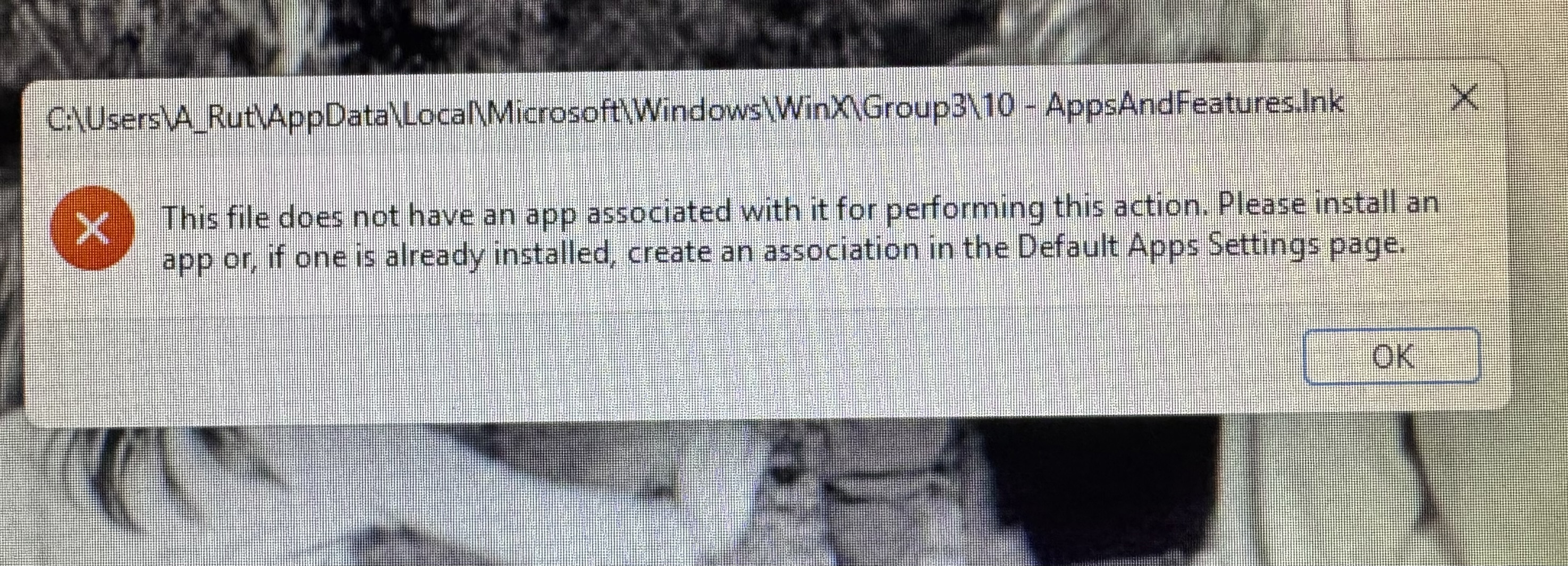 error