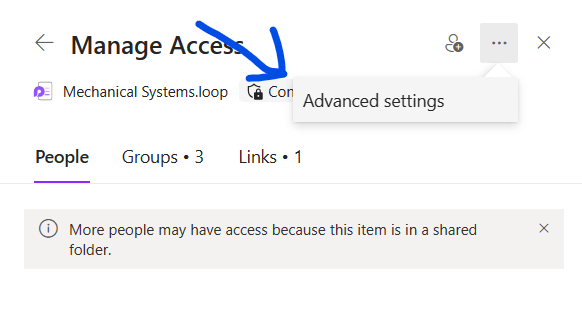 How do you manage permissions on Loop Workspaces? - Microsoft Q&A