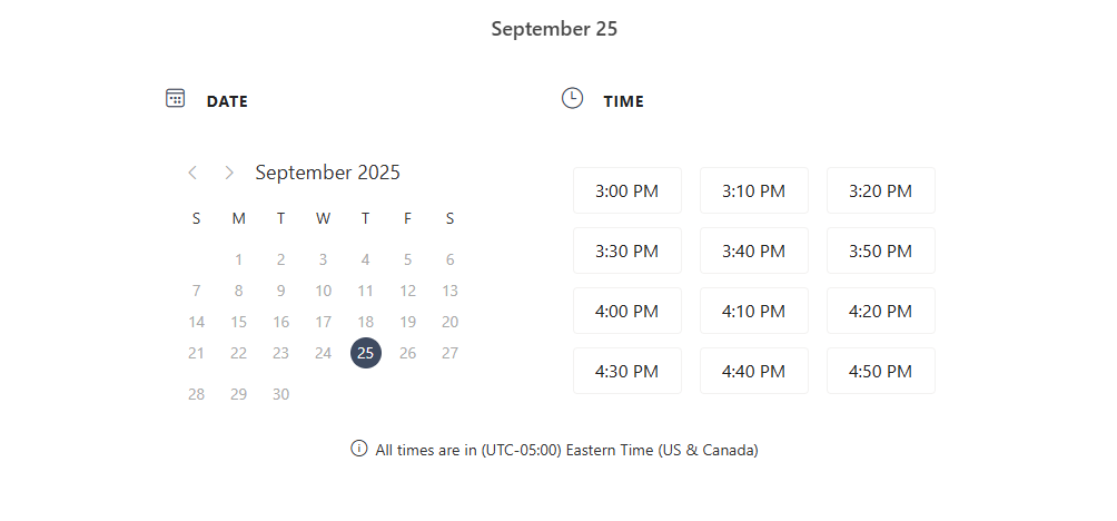 How do I make more than 12 available time slots appear on the booking ...