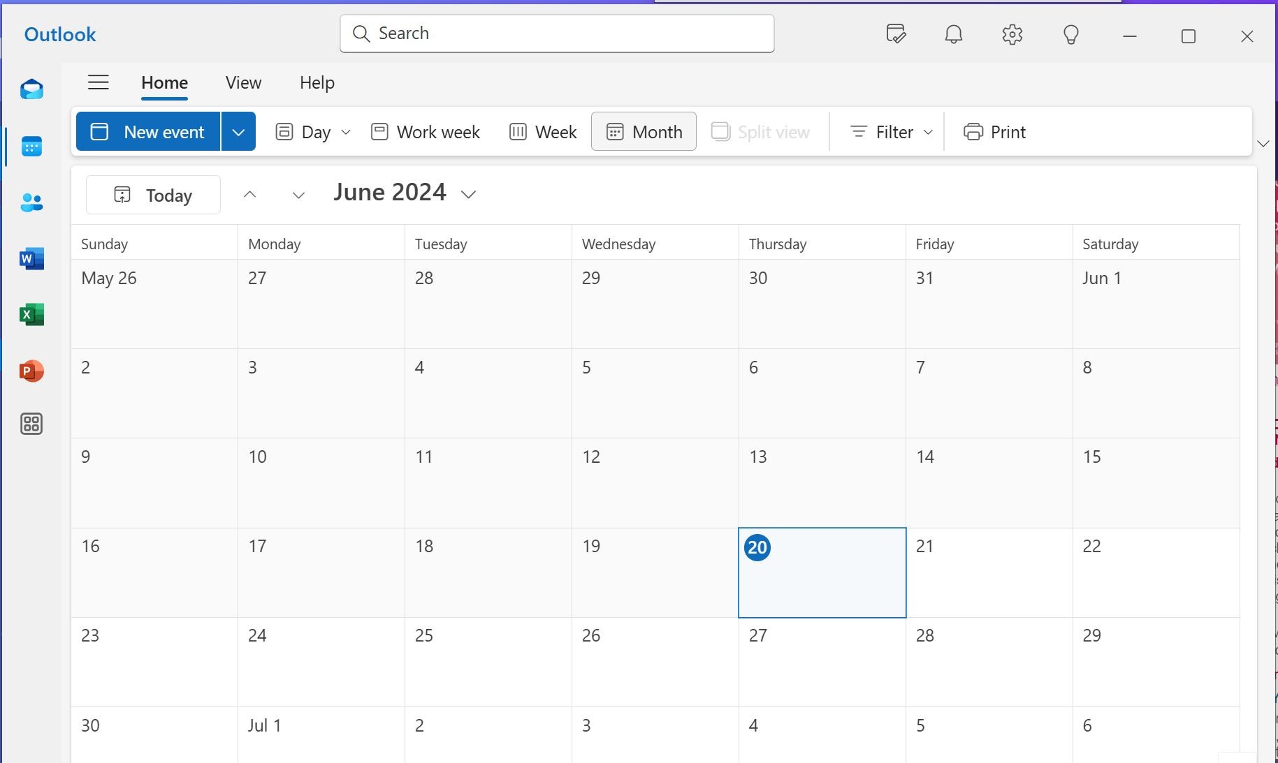 Forced to use Outlook calendar on my laptop, nothing came from the old ...