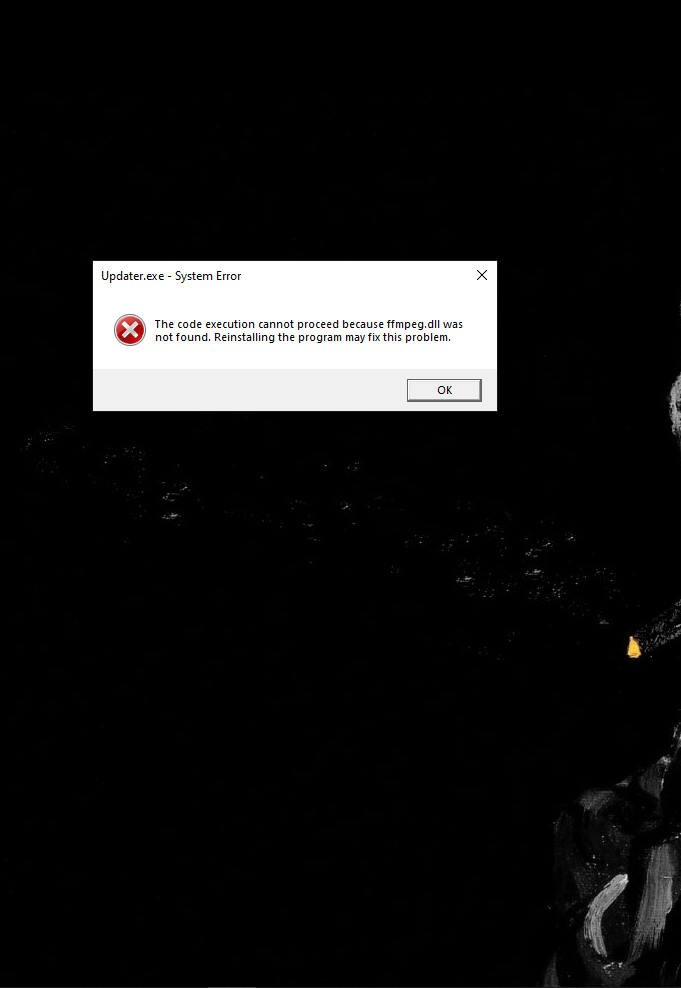 updater.exe-system error - Microsoft Q&A