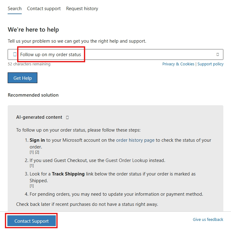 Microsoft Store Purchase Support - Microsoft Q&A