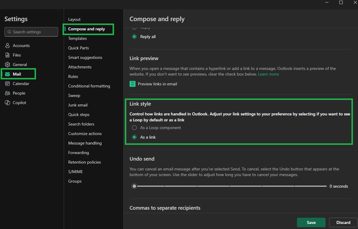 New Outlook adding big sharepoint icons to hyperlinks - Microsoft Q&A