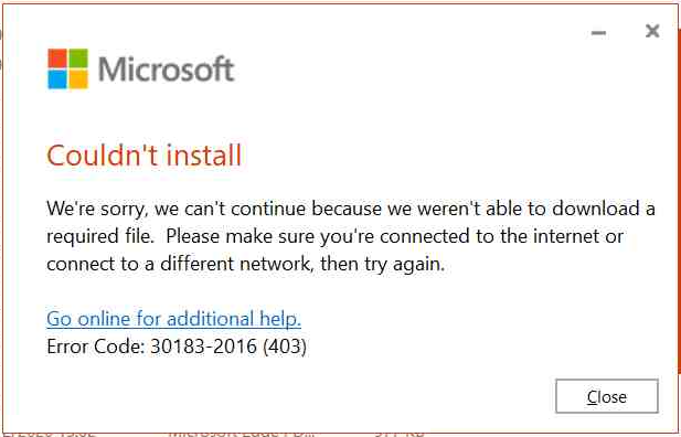 Unable to install Office 365 on system after uninstalling Office 2016 ...