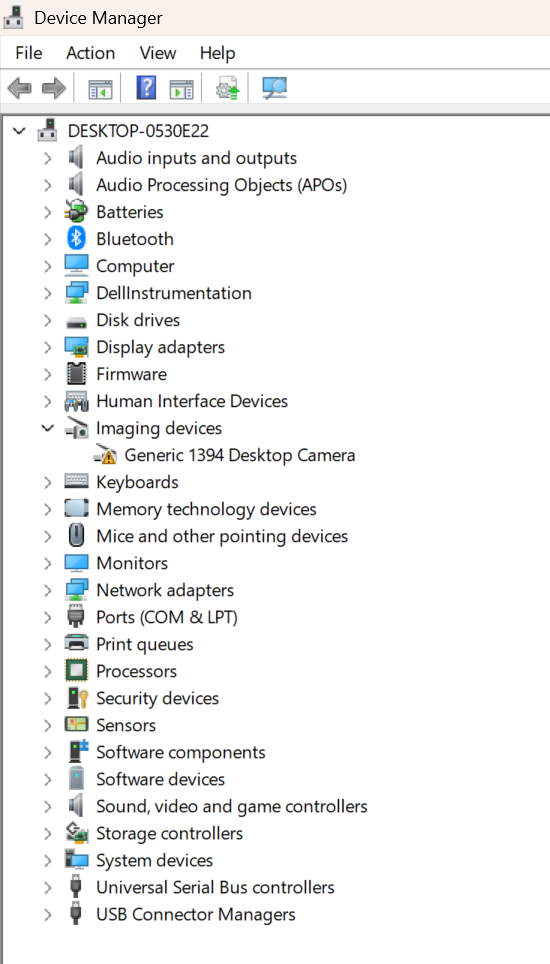 device manager
