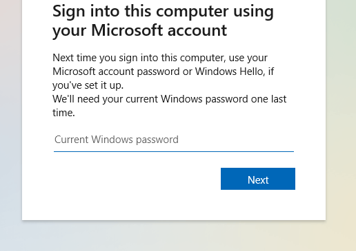 Windows Device password - Microsoft Q&A