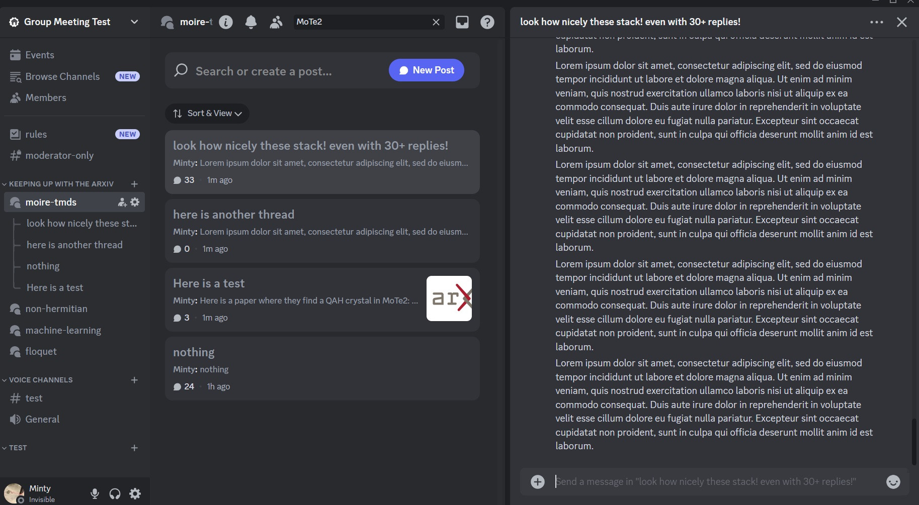 Microsoft Teams 'Forum' Channel Functionality - Microsoft Q&A