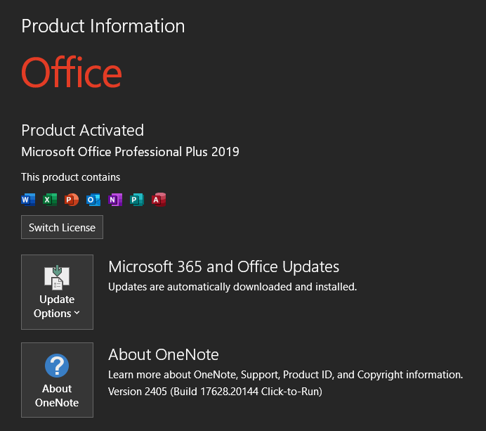 Sign in issues in office 365 and Onenote missing - Microsoft Q&A