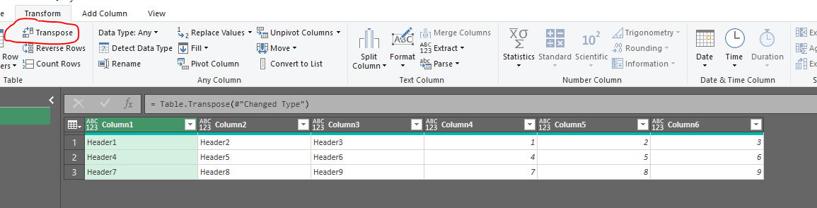 How to merge top 3 rows in Power Query without merging Any of the ...