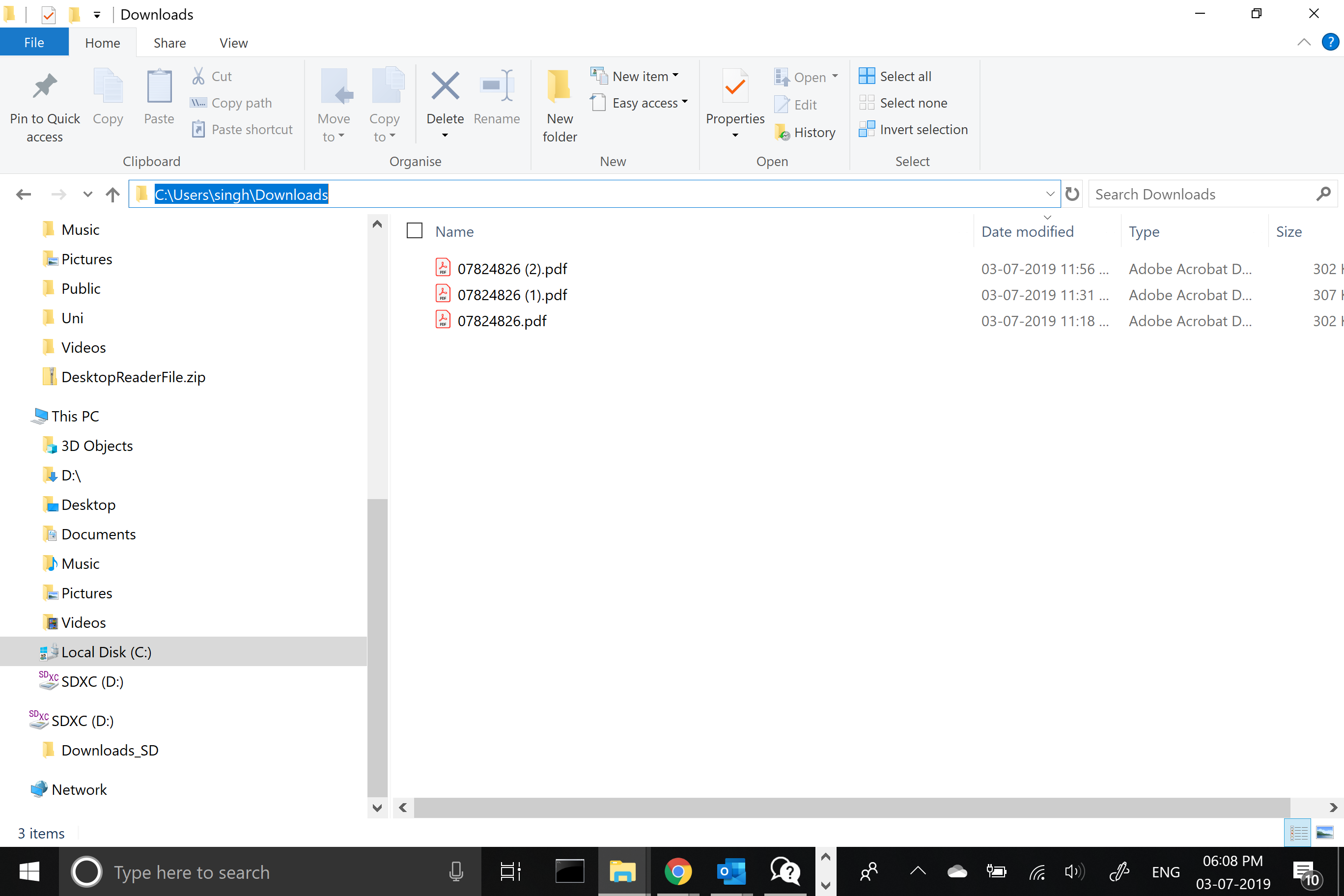 I can't find my Downloads folder - Microsoft Q&A