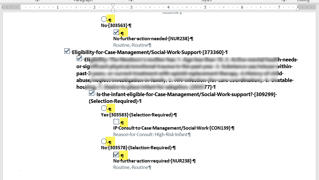 Word Macro to reformat a document with images and line breaks ...