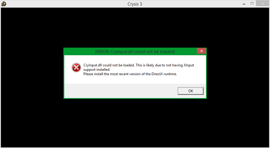 Getting directx error while trying to play crysis 3. Please help ...