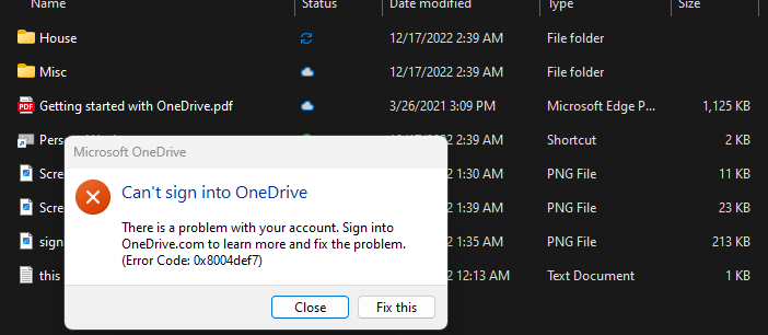 Problems signing and staying signed into onedrive - Microsoft Q&A