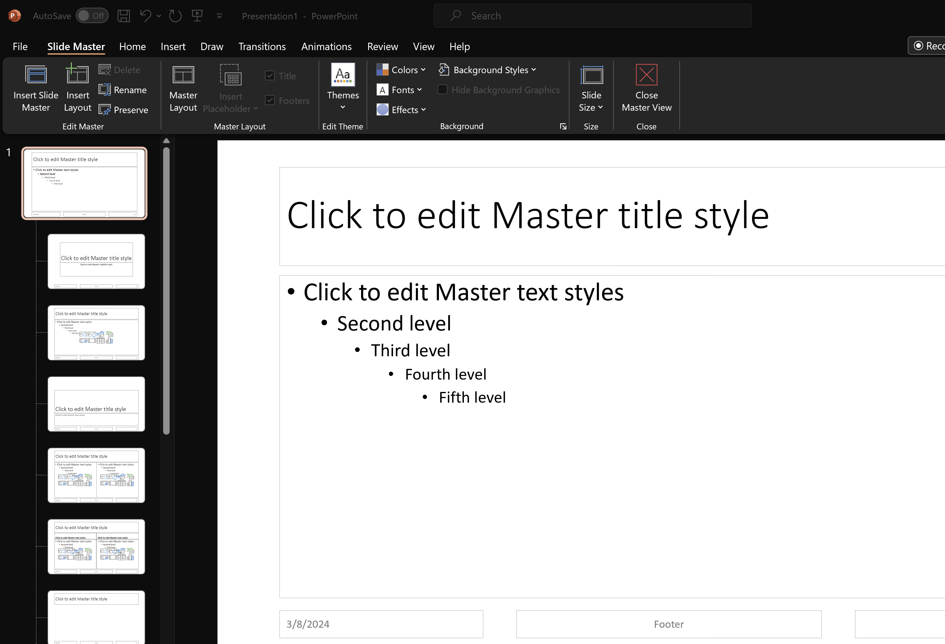 Power Point Template Problem, new slides do not have template ...