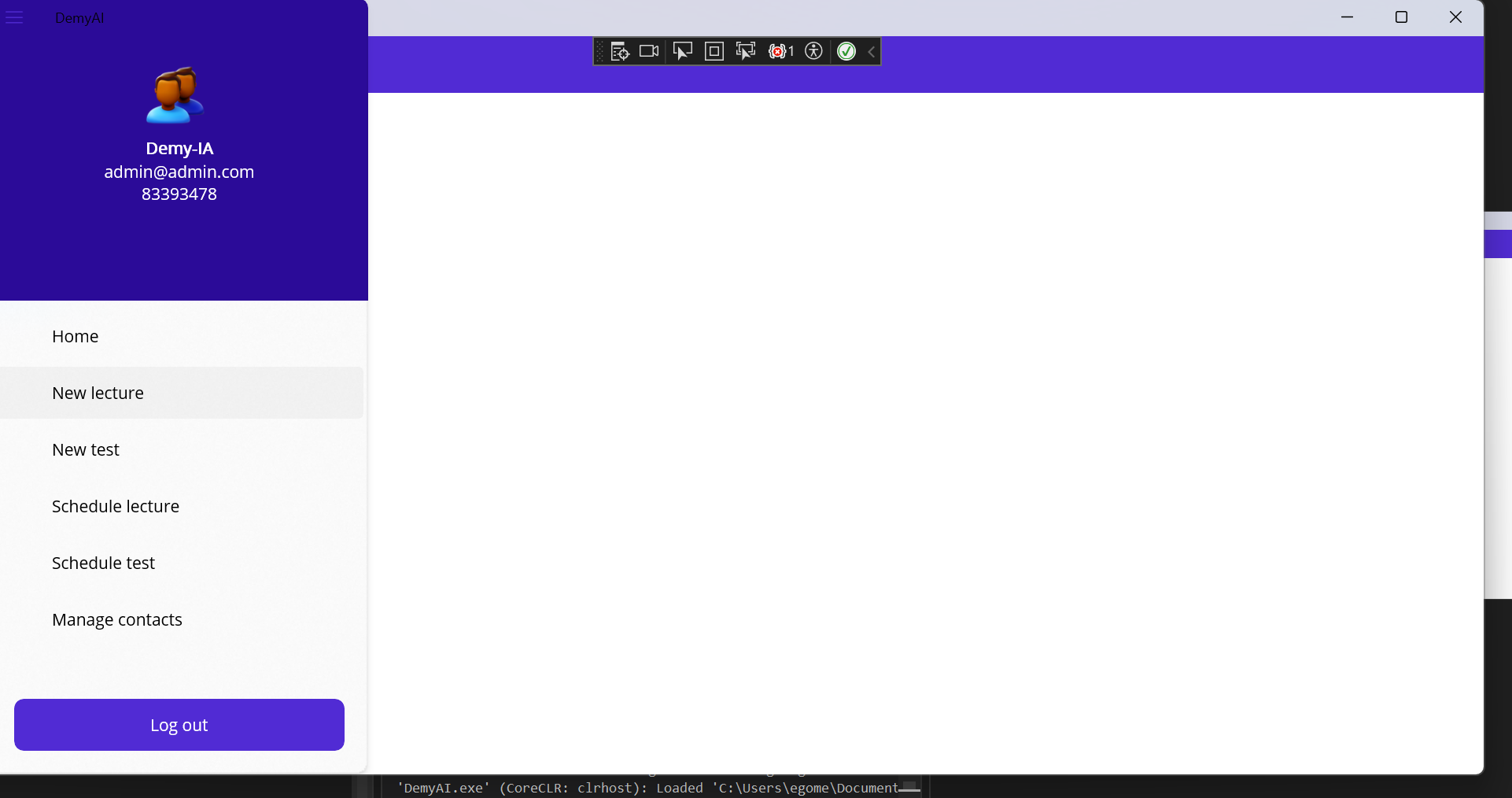 User's image