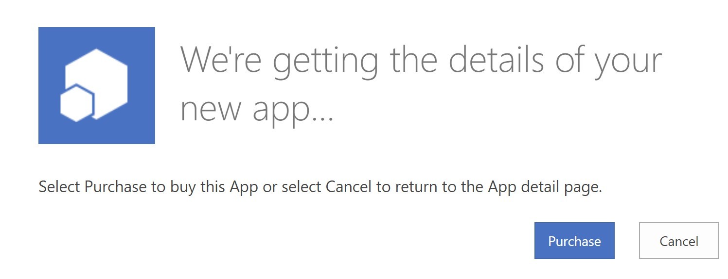 Unable to add an app from microsoft appsource - Microsoft Q&A