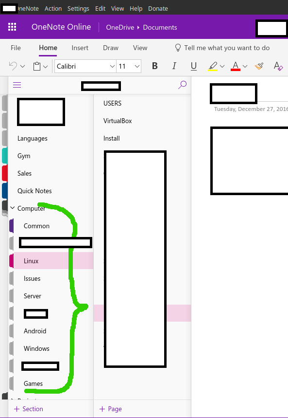 How to create subdirectories in OneNote? - Microsoft Q&A