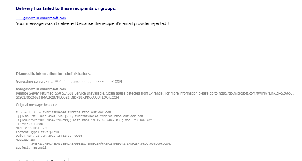 Having issue in sending Mail? Microsoft Q&A