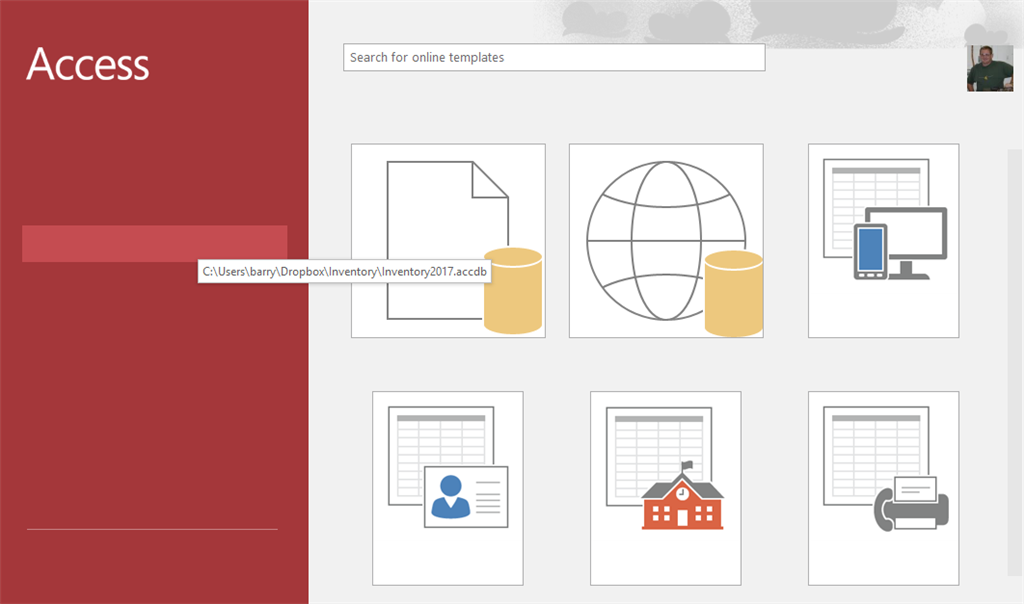 Office 2016 Access Side bar, Tool Bars and Ribbon Missing Descriptions ...