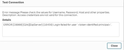Error from qlik