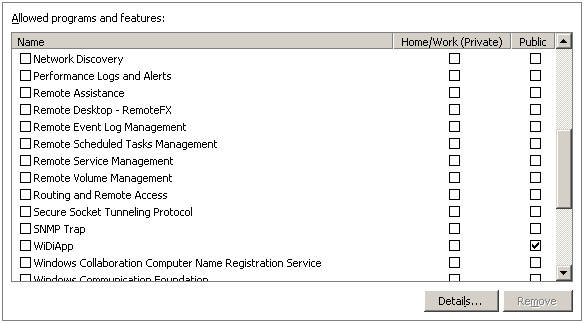 Where is the Windows Firewall exceptions list? - Microsoft Q&A
