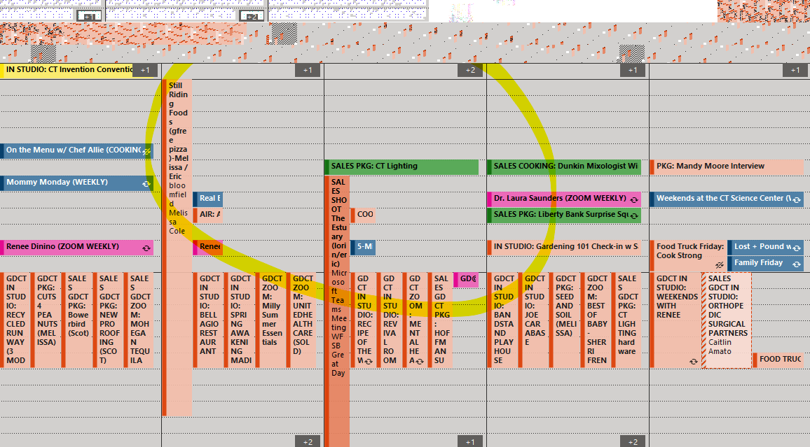 Is there a way to make outlook calendar event views go full length ...