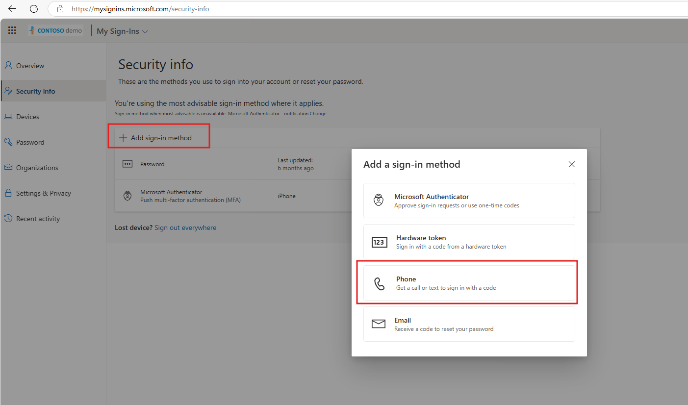 change phone number into the account - Microsoft Q&A
