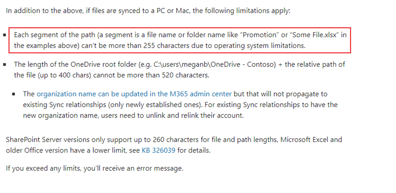 OneDrive/SharePoint sync issue - 