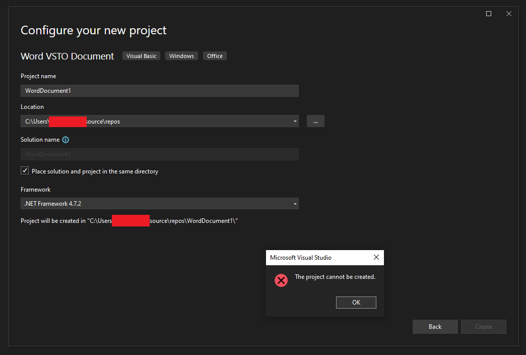 Visual Studio 2022 WORD Project #02
