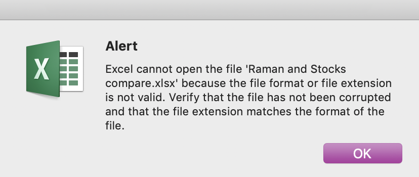 Problem with Excel Opening - Microsoft Q&A