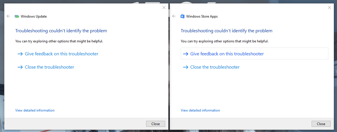 Windows Update and Microsoft Store won't work. - Microsoft Q&A