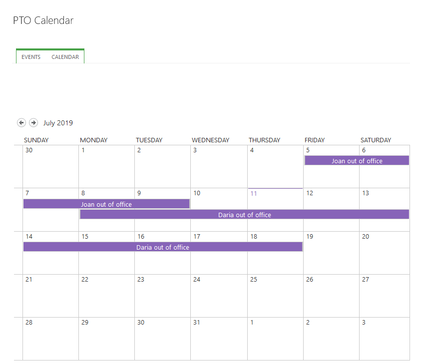 Calendar Embedding - Ribbon down by default - Microsoft Q&A