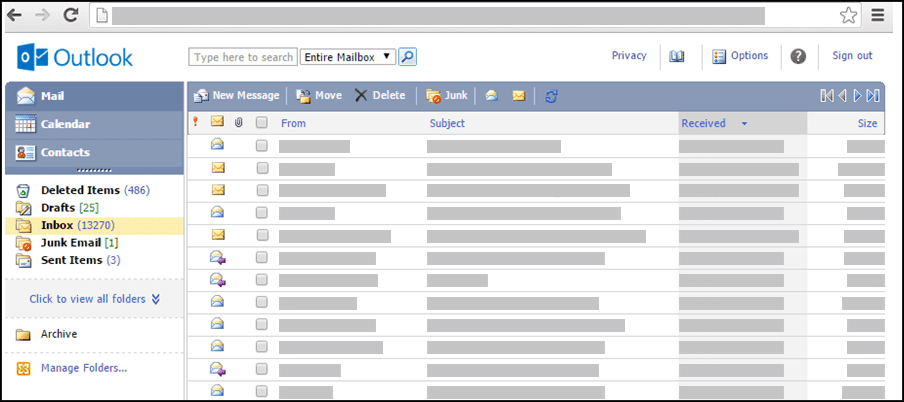 how to convert back the interface of my web outlook - Microsoft Q&A