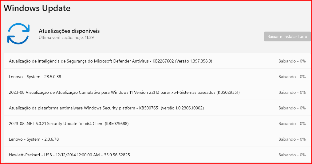 Como consertar problemas de atualização do Windows update - Microsoft Q&A
