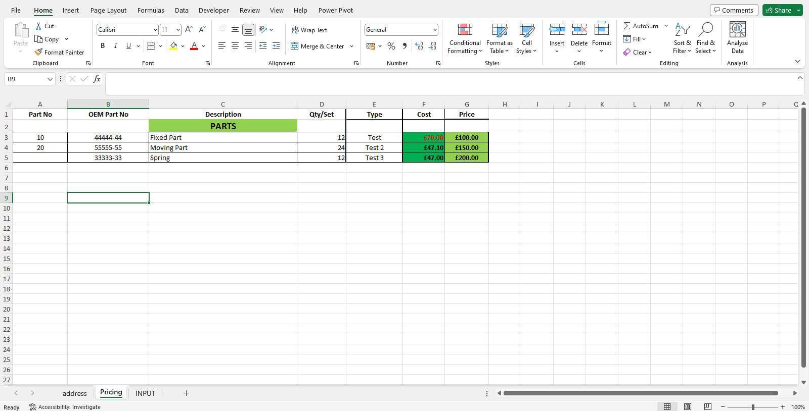 How do I create auto fill descriptions and pricing from another sheet ...