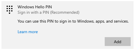 How to disable PIN or Fingerprint login? - Microsoft Q&A