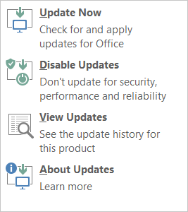 Office 2016 click to run won't update and files won't open directly ...
