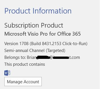 MS Visio PRO for Office 365/Database Reverse Engineering Add-on ...