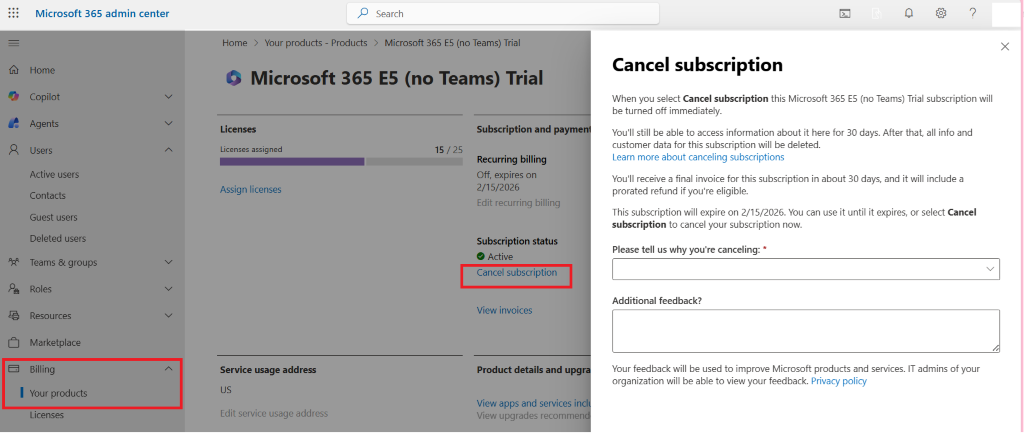 i need a refund on my subscription - Microsoft Q&A