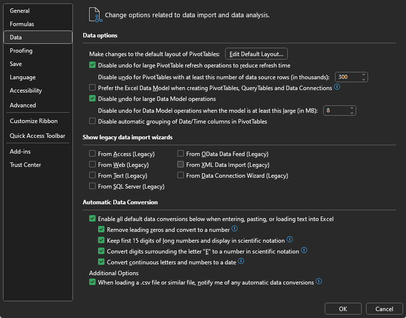 Why is power query opening when I try to import a CSV file? - Microsoft Q&A