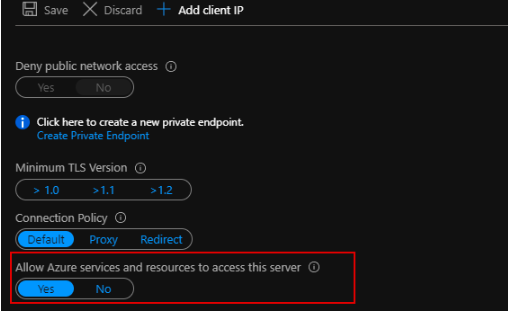 Unable to load data from Azure Synapse Server less Pool to onPremise ...