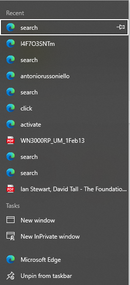 A new Edge icon appears in the task bar after opening Edge - Microsoft Q&A