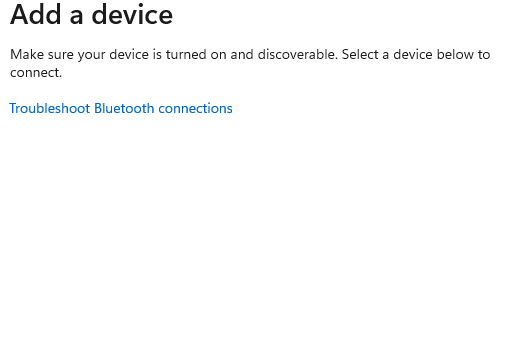 The bluetooth is not connecting to any of my devices such as headphones ...