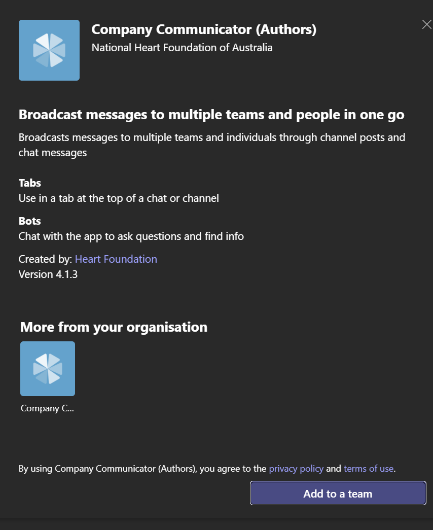 Issues when installing a customised app in Teams - Microsoft Q&A
